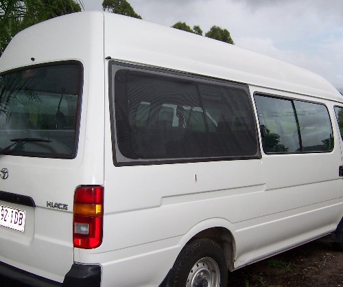 toyota hiace side window installation #6