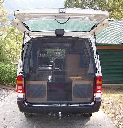 Toyota Hiace 100 Series - Tailgate Insect Screen